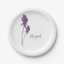 Search for purple flower plates Lavender