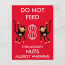 Search for allergies postcards Nut allergy