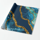 Search for agate wrapping paper Gold glitter