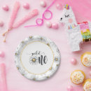 Search for daisy paper plates Daisy first birthday