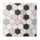 Search for rose gold geometric tiles For her