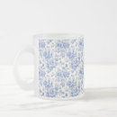 Search for vintage toile mugs Blue and white