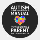 Search for autism information stickers Youth mental health