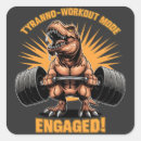 Search for dinosaur t rex stickers Workout
