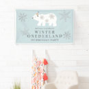 Search for winter onederland banners Blue