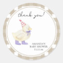 Search for duck baby shower stickers Watercolor