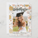 Search for retro graduation invitations Boho