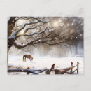 Search for country scene christmas cards Horses