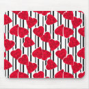 Search for red heart mousepads Stripes