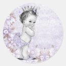 Search for vintage purple baby shower stickers Lavender