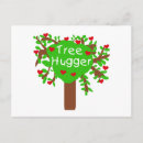 Search for tree huggers postcards Environment