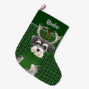 Search for miniature schnauzer christmas stockings Dogs