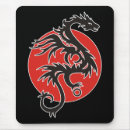 Search for black dragon mousepads Japan