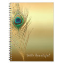 Search for peacock feathers notebooks Exotic