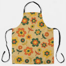 Search for 70s pattern aprons Orange