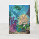 Search for mermaid cards Cartoon