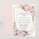 Search for blush pink engagement party invitations Rustic