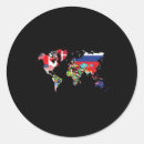 Search for global flags stickers World