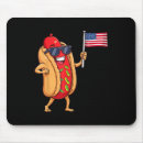 Search for hotdog mousepads Patriotic