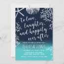 Search for starfish rehearsal dinner invitations Tropical