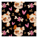 Search for owner art Cute puppy