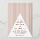 Search for rose gold geometric wedding invitations Elegant