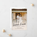 Search for postponed wedding announcement cards Change of plans