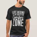 Search for comfort zone tshirts Workout