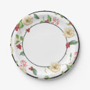 Search for elegant christmas paper plates Berries