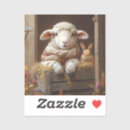 Search for cute baby sheep stickers Farm
