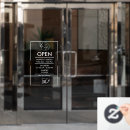 Search for business window decals Qr code