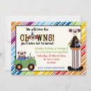 Search for clown birthday invitations Children