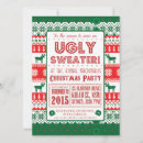 Search for tacky christmas invitations Ugly
