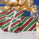 Search for red and silver christmas wrapping paper Stripes