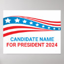 Search for campaign posters Red white blue