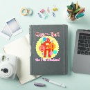 Search for toy robot stickers Science fiction