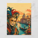 Search for venice carnival masks postcards Masquerade