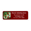 Search for male cardinal return address labels Winter