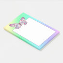 Search for butterfly post it notes Illustration