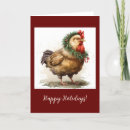 Search for chicken christmas cards Winter