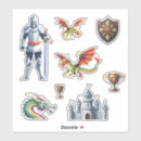 Search for medieval stickers Knight