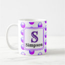 Search for purple polka dots mugs Initial
