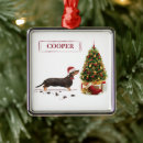Search for weiner dog christmas tree decorations Funny
