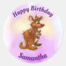 Search for boxing kangaroo stickers Birthday
