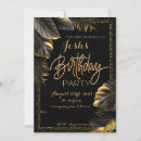 Search for gold tree invitations Black and gold