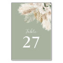 Search for bohemian floral wedding table cards Botanical