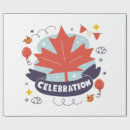 Search for maple leaf wrapping paper Party