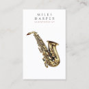Search for saxophone business cards Teacher