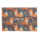 Search for foxes pillowcases Illustration