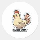 Search for funny chicken stickers Farm